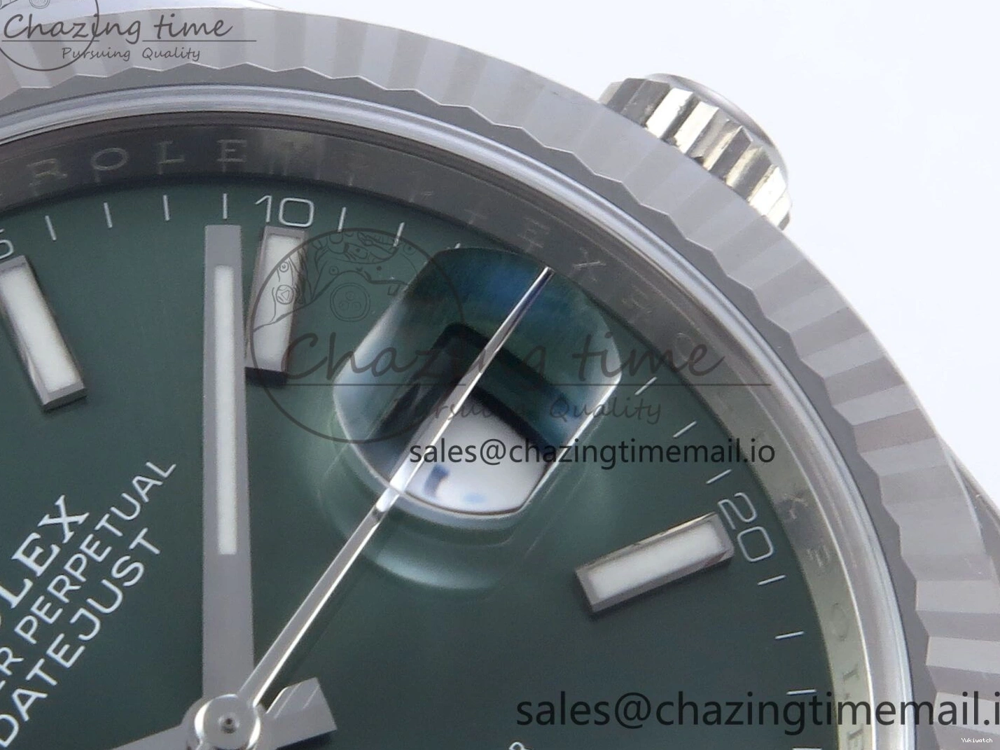 Edition Clean Jubilee Green Stick on Dial 126334 Bracelet SS Datejust VR3235 Best 1:1 41mm 0512